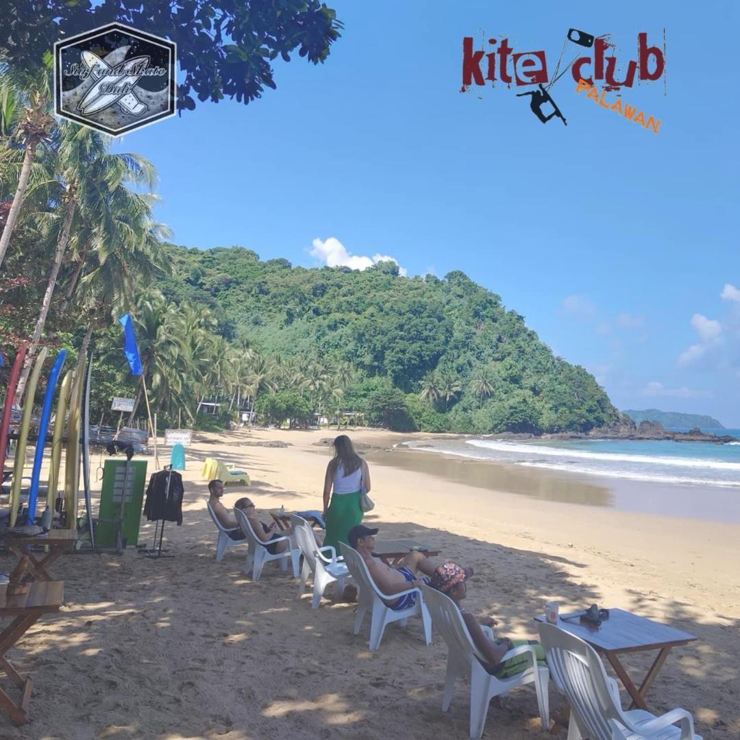 Surf And Skate Duli El Nido By Kiteclub Palawan Pansiyon Dış mekan fotoğraf